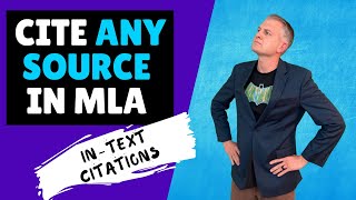 How to Cite ANY Source in MLA Format Intext Citations [upl. by Oicnedif831]