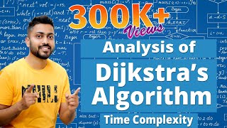 L411 Dijkstras Algorithm Analysis  Time Complexity  Pseudocode Explanation [upl. by Ennybor]