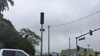 Hilo Tsunami Siren Warning VERY LOUD [upl. by Farr]