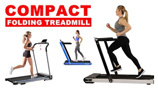 💪 5 Best Compact Folding Treadmills for Small Spaces  Asuna  Julyfox WalkingPad  Goplus [upl. by Yrffoeg647]