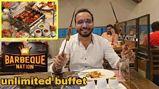 Barbeque Nation Unlimited Buffet in Aurangabad  Unlimited food amp kebab [upl. by Odelet]