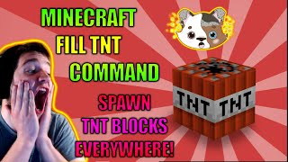 Lots of TNT Everywhere Command in Minecraft  Fill Command Read Description [upl. by Treblah669]