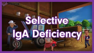 Selective IgA Deficiency Mnemonic for USMLE [upl. by Aicetel138]