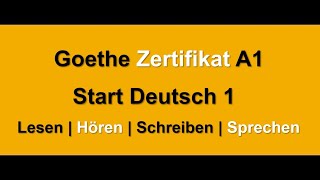 Start Deutsch 1 Hören Lesen Schreiben amp Sprechen [upl. by Yeslrahc900]