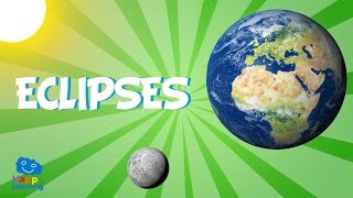 Eclipses  Educational Video for Kids [upl. by Tressia]