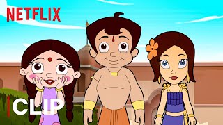 Indumati Introduces Bheem and Chutki  Chhota Bheem  Netflix India [upl. by Kubiak517]