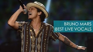 Bruno Mars Best Live Vocals [upl. by Linder]