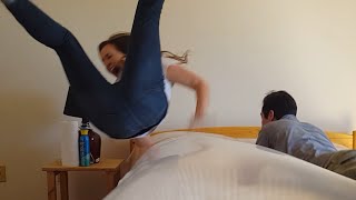 Funny Mattress Fails And Wins Compilation  FailArmy [upl. by Acnoib]