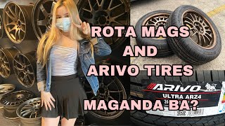 Rota Mags and Arivo Tires 20550R16 Review on Honda City [upl. by Je]