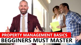 11 Property Management Training Basics Beginners MUST Master [upl. by Roeser]