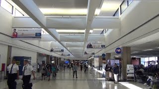 An HD Tour of LAX Los Angeles International Airport Terminals 4 5 6 7 and 8 [upl. by Seda]