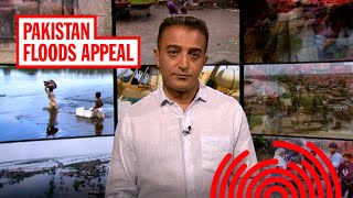 BBC Pakistan Floods Appeal with Adil Ray [upl. by Ahsille]