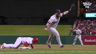 Uehara picks off Wong for final out [upl. by Anneh3]