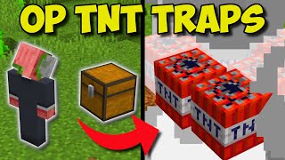 TOP 5 MINECRAFT TNT TRAPS TO PRANK YOUR FRIENDS [upl. by Clippard206]