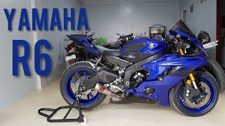 Yamaha R6 Full Review  Sound Check First Ride Issue  PH [upl. by Noryahs444]