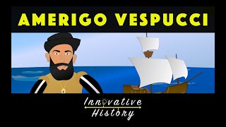 Amerigo Vespucci  History Cartoon [upl. by Idnil]