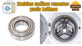 Skalbimo mašinos remontas guolio keitimas [upl. by Chavez]