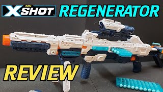 nerf nerfblasters XShot Regenerator CHRONO RANGE REVIEW [upl. by Pontus751]