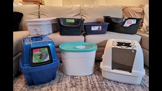 Top 7 Best Affordable Cat Litter Boxes We Tried Them [upl. by Adnorhs]