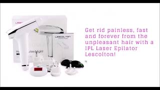 IPL Laser Epilator Lescolton [upl. by Phillada]