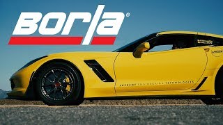 Borla Exhaust for the 20152019 C7 Corvette Z06 Exhaust System Sounds [upl. by Nahpets]