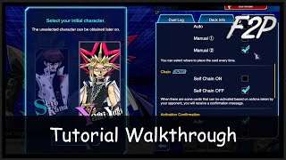 YuGiOh DUEL LINKS  Part 1  How to Unlock SEVENS World and RUSH DUEL EN [upl. by Bonita]