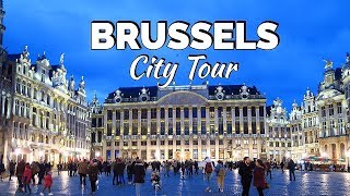 BRUSSELS City Tour  Belgium [upl. by Cristobal]