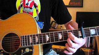 While My Guitar Gently Weeps Lesson Anthology Version  Beatles George Harrison [upl. by Cuttler]