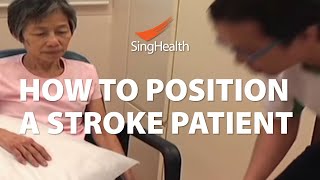 How To Position A Stroke Patient [upl. by Elimay]