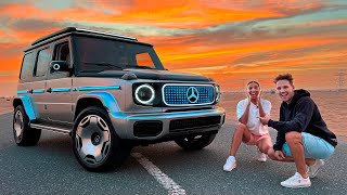 Mercedes Electric GWagen Concept [upl. by Neesay]