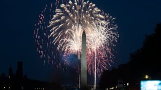 Fourth of July fireworks from the Nation’s Capitol [upl. by Arahsak869]