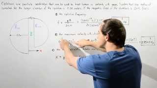 Cyclotron Frequency Example [upl. by Rosenzweig]