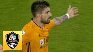 Ruben Neves equalizes with goal of the season contender v Man Utd  Premier League  NBC Sports [upl. by Bruni954]