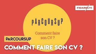 Comment faire son CV sur Parcoursup [upl. by Jeremias574]