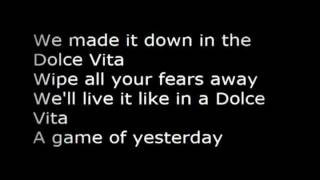 Ryan Paris Dolce Vita Lyrics [upl. by Nalahs198]