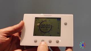 Thermostat eco radio system FRISQUET [upl. by Einohpets]