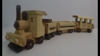 Terrific Small Wooden Train Set [upl. by Wightman731]