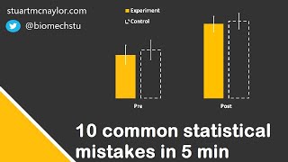 Ten Statistical Mistakes in 5 Min [upl. by Aronas280]