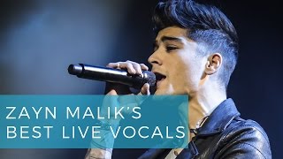 Zayn Maliks Best Live Vocals [upl. by Tnerb479]