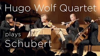 Hugo Wolf Quartet Schuberts String Quartet in G Major D 887 [upl. by Hufnagel]