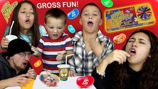 BEAN BOOZLED CHALLENGE HILARIOUS JELLY BEANS GAME FV Family [upl. by Alan]