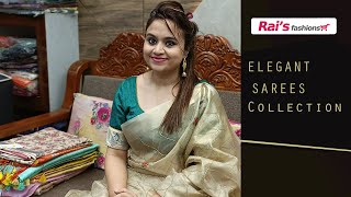 Elegant Sarees Collection 07th October 2024  08ORH [upl. by Barnum]