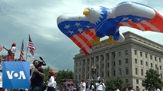 Independence Day Parade for the Fourth of July in Washington DC [upl. by Osner]