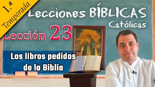 Los libros perdidos de la Biblia  📚 Lecciones Bíblicas  Padre Arturo Cornejo ✔️ [upl. by Pren574]