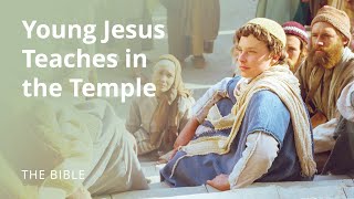 Luke 2  Young Jesus Teaches in the Temple  The Bible [upl. by Eihtak]