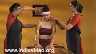 Ayurveda Panchakarma  Kerala Oil Massage [upl. by Sackville]