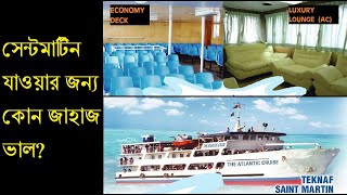 Teknaf to Saint Martin Ship The Atlantic Cruise সেন্টমার্টিন যাওয়ার জাহাজ [upl. by Ronyam]