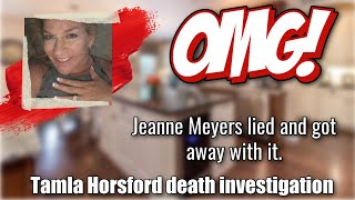 Tamla Horsford GBI investigation  Jeanne Meyers interview [upl. by Lybis]