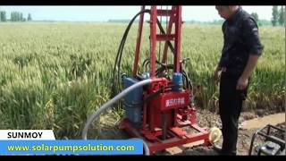 Portable Hydraulic Water Well Drilling Rig [upl. by Nepil]