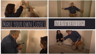 How to Build a Simple Closet [upl. by Anaira507]